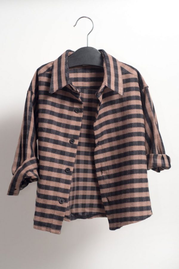 The Tricky Fashion Brown Shirt
