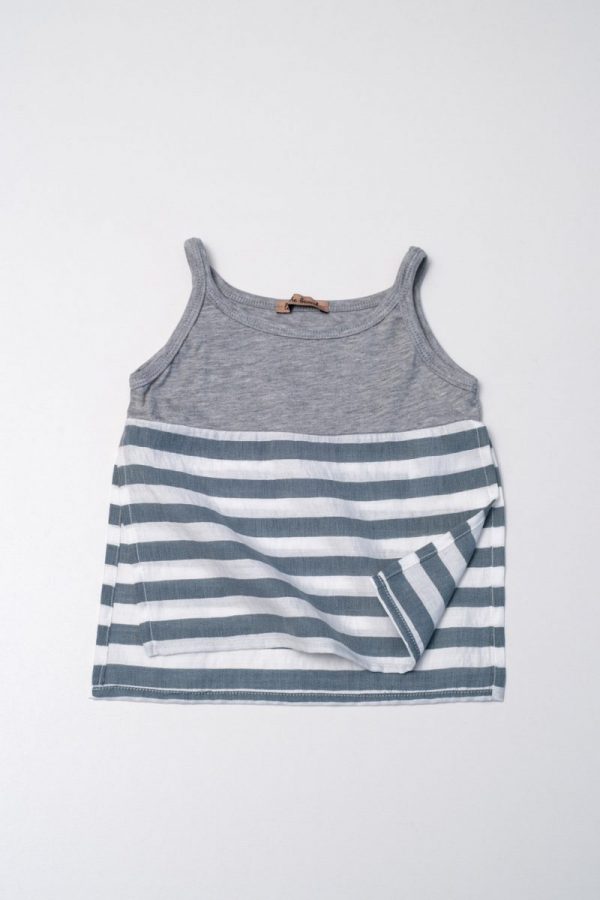 The Funky Mint Stripped Top