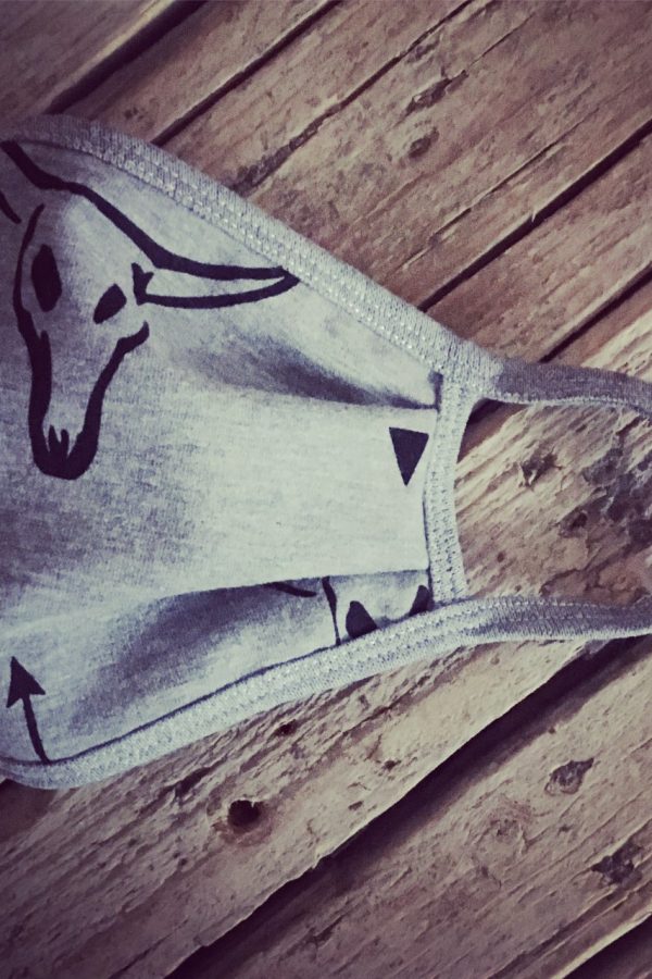 The Wild Bull Face Mask