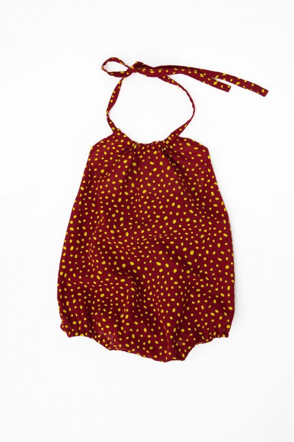 The Dotty Impressive Back Onesie