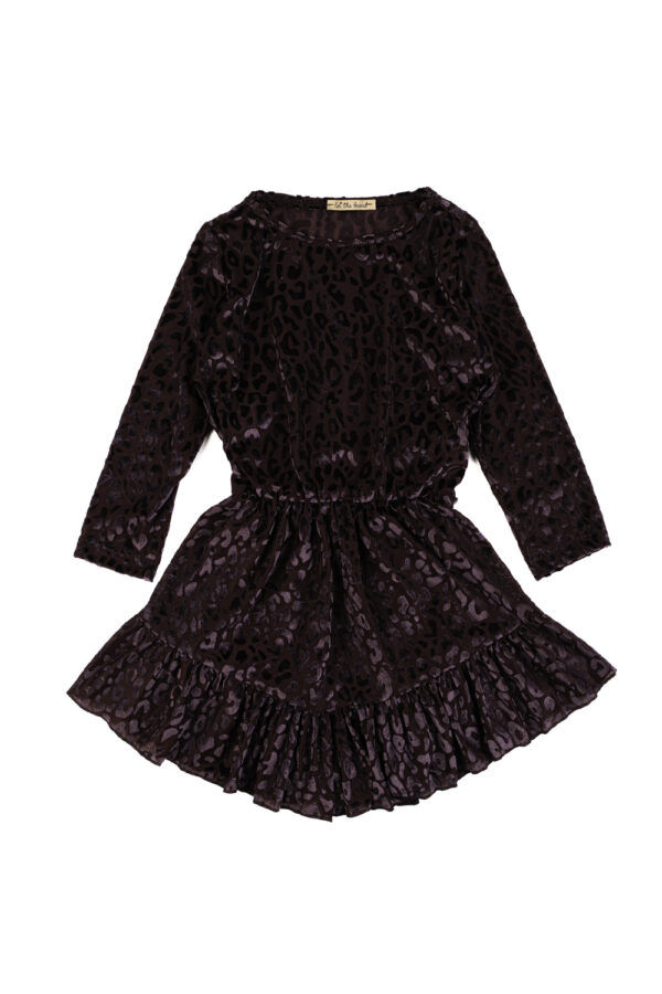 The Velvet Leopard Dress