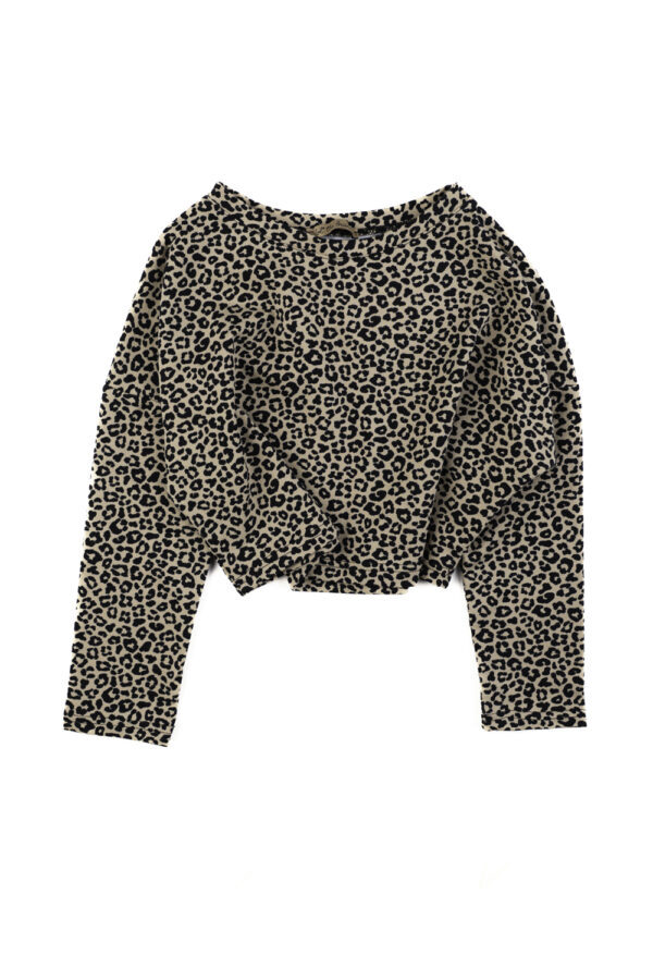 The Classic Leopard CropSweat