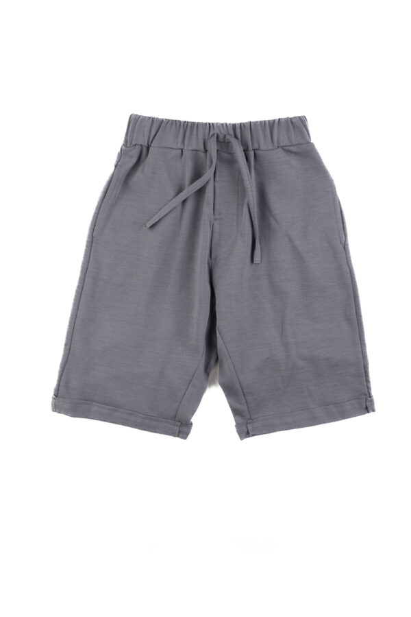 The Cool Grey Basket Style Shorts